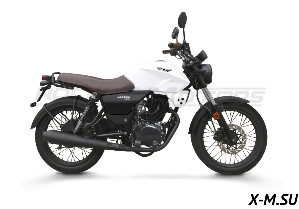 Мотоцикл дорожный ROCKOT LEGEND 150 (белый, ЭПТС) Мотоцикл дорожный ROCKOT LEGEND 150 (белый, ЭПТС)