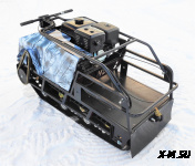 Мотобуксировщик Irondog (Железная собака) M500 20  Камуфляж Охотник