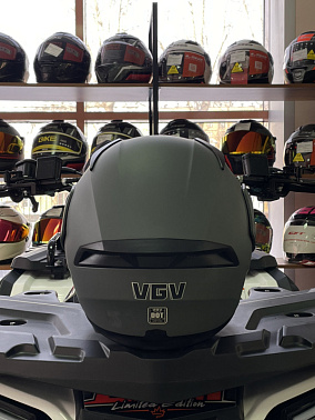 Шлем модуляр HETOSHI OIKE цв. Черно-серый р.L