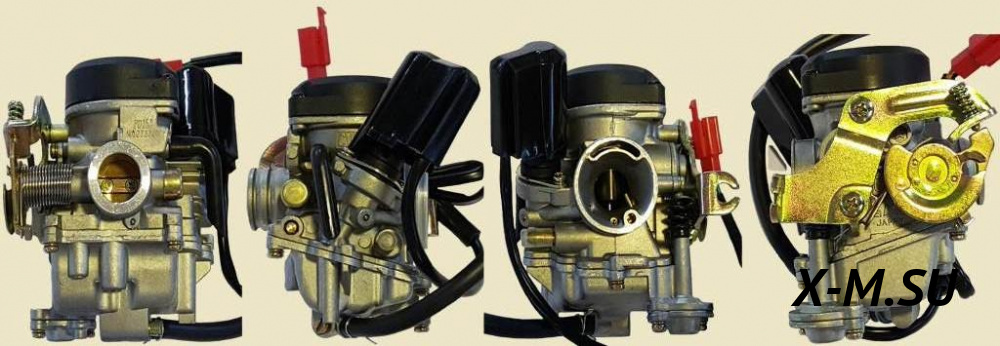 Карбюратор 4T 139QMB оцинкованный с электроклапаном Карбюратор 4T 139QMB оцинкованный с электроклапаном