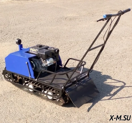 МОТОБУКСИРОВЩИК КОМПАКТНЫЙ ЛИДЕР-СИГМА-2, 8,0+ Л.С., С ЛЫЖНЫМ МОДУЛЕМ, ВАРИАТОР TAV2-40