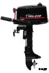 2х-тактный лодочный мотор TROLL T5S + топливный бак