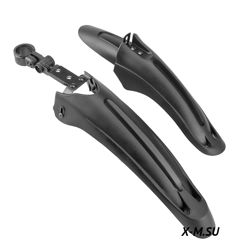 Крылья 20" XGNB-027, пластиковые, чёрные, комплект 610210 Крылья 20" XGNB-027, пластиковые, чёрные, комплект 610210