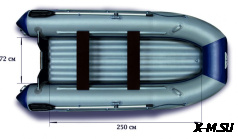 Лодка «ФЛАГМАН - 350L»