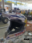 Шлем кроссовый HETOSHI RED BULL XD1-86 цв. Бело-фиолетовый р. XL