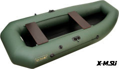 Гребная лодка ПВХ ВЕЛЬБОТ Камыш 3000В