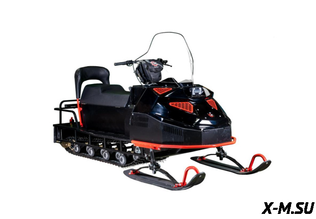 Снегоход БТС 4Т NEW /ЛЮКС/20 л.с. э/зап , реверс,тормоз,улучшенная подвеска