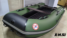 Лодка MISHIMO LITE DF 390 Зелено-Черный